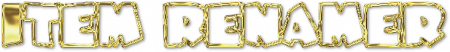 Item renamer
