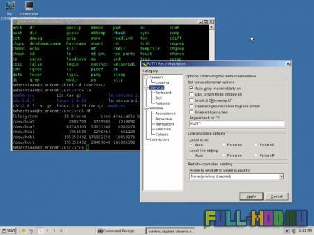 ��������� ��� ���������� �������� linux ����� �������