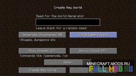 BiomeWorldTypes [1.6.2]