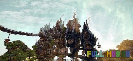 Steampunk ISland ��� Minecraft