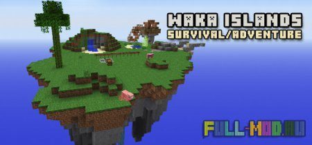 Waka Islands Map