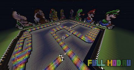 Mario Rainbow road